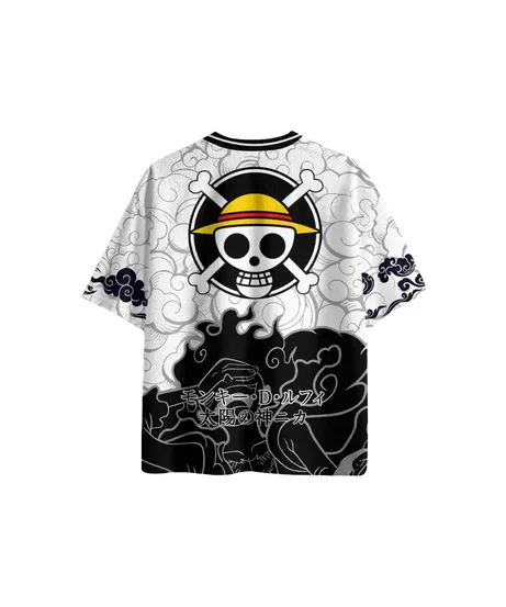 2026 New Summer One Piece Luffy Jersey Daily Leisure Sports T-shirt Suitable for Both Adults and Children