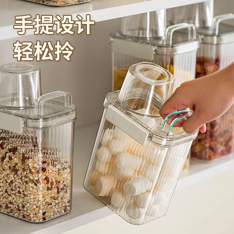 

Cereals Storage Box M Bucket Household Insect-Proof Moisture-Proof Sealed Food Grade Kitchen Storage Storage Jar