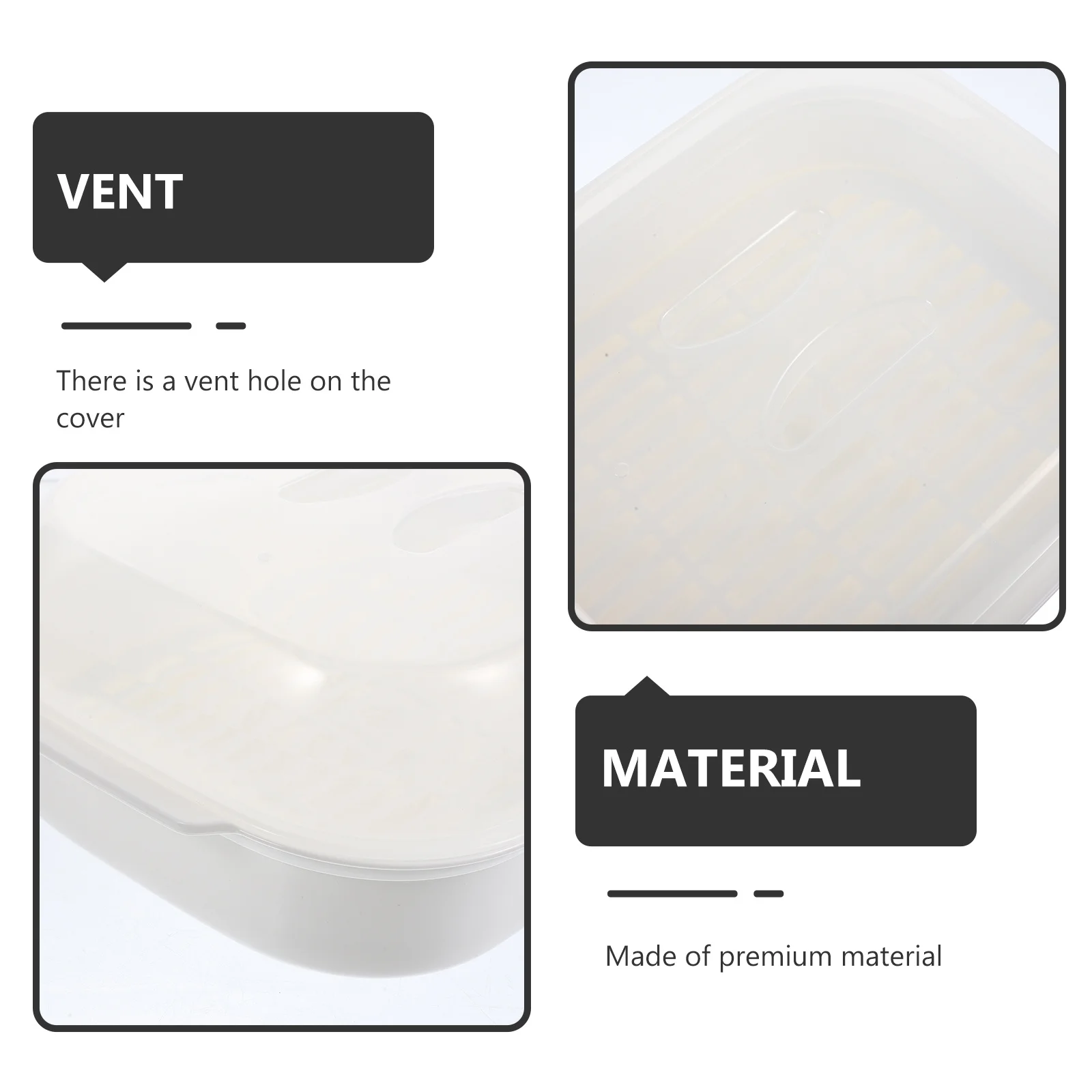 

Microwave Steamer Basket 27x20.5x10cm for Dumplings Buns Food Heating Kitchen Cooking Accessory Random Color