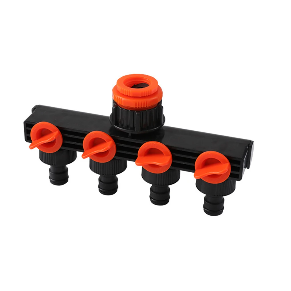 Plastic Four-way Hose Splitter Individual Control For Garden Individual Control All Hose Fittings