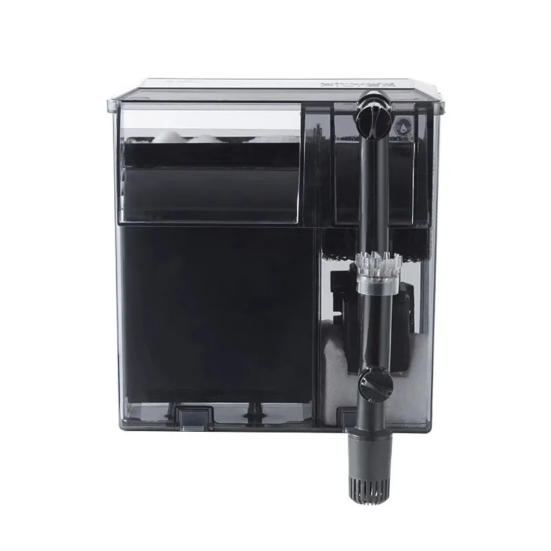 Fish Tank Filter Wall-mounted Water Purification Circulation External Three-in-one Silent  Pump Oxygen Waterfall Oil Removal