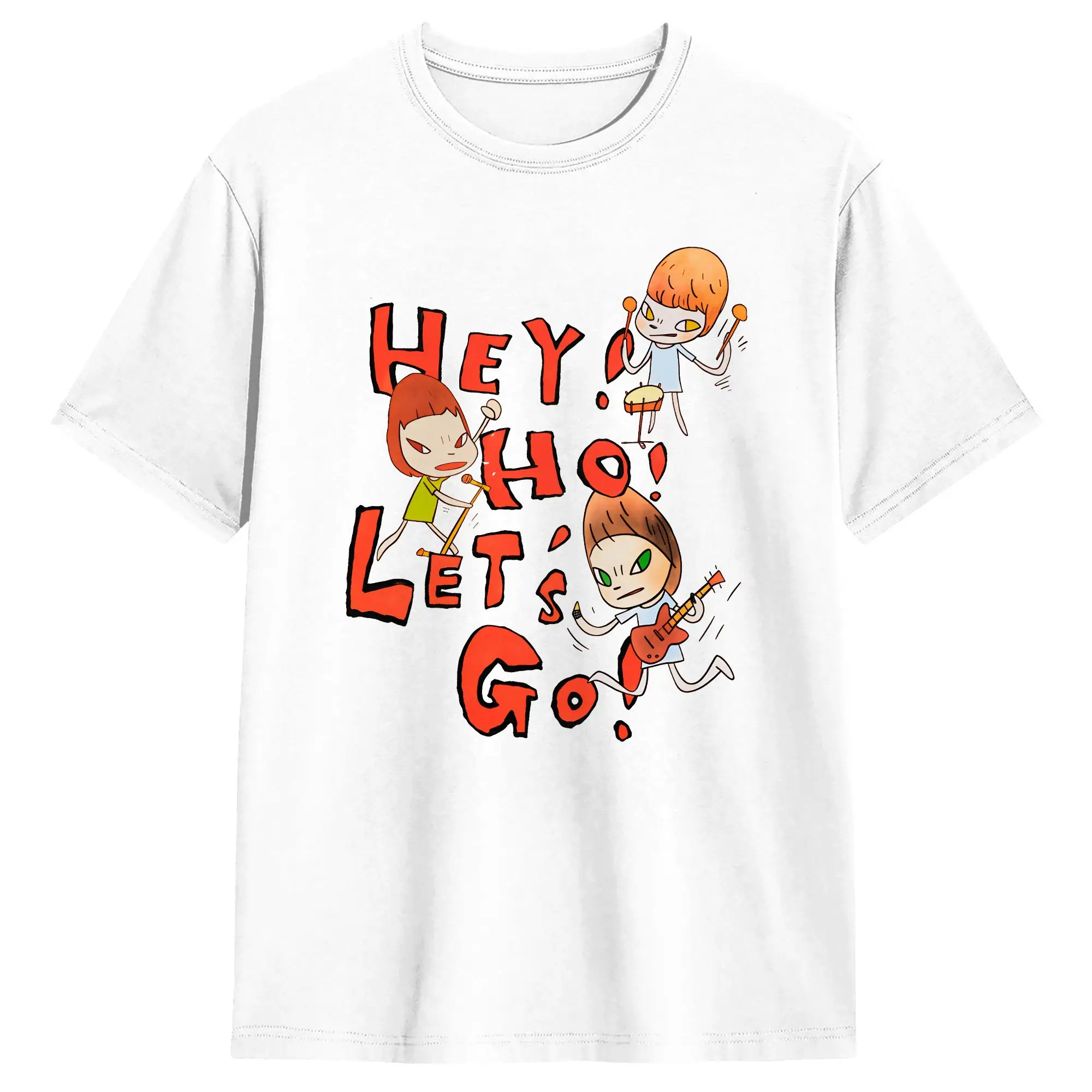Yoshitomo Nara T Shirt Adult  Y2K Basic T Shirts Summer O Neck Novelty Tee Shirt Pattern Oversized Clothing