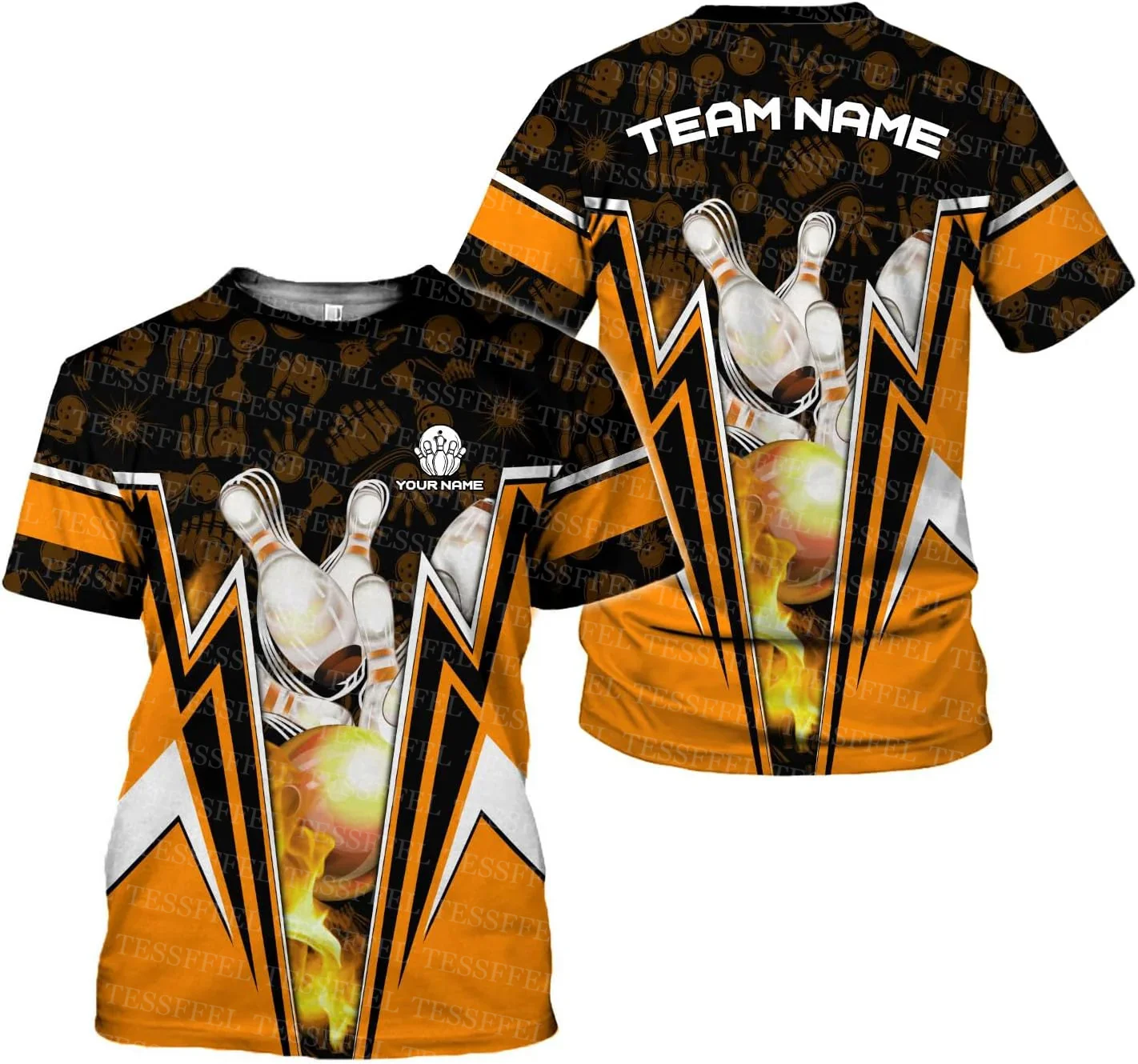 Benutzerdefinierte Name Graffi – Short Sleeve Bowling Shirt Retro Bewertung und Preis