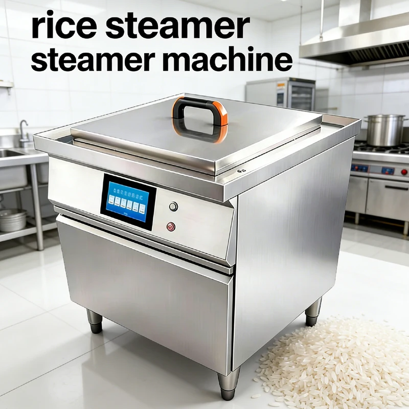 

Commercial Stainless Steel Wash-Free Rice Rice Steamer Machine