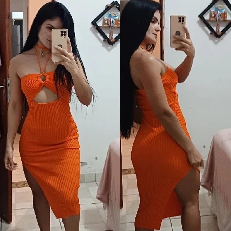 YuooMuoo 여성 드레스 2025 새로운 도착 세련된 패션 섹시한 패키지 엉덩이 니트 여름 드레스 streetwear 숙녀 의상 vestidos