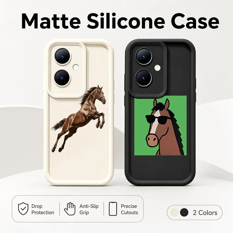 Animal Horse Shockproof Phone Case For Infinix Hot 30 Play 40 50 60i 70 Note 30 40 50 Pro+ 50X 50S 60 Zero 30 40 5G