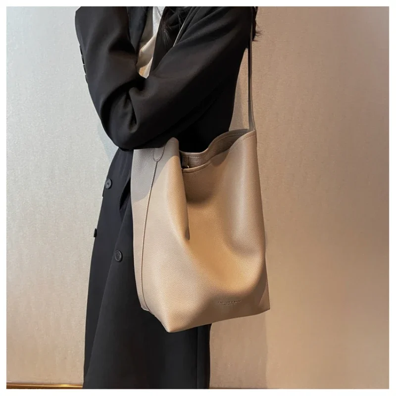 

New High Quality PU Women's Bag Fashion Versatile Trend Shoulder Bag Versatile Large Capacity Women's Handbag