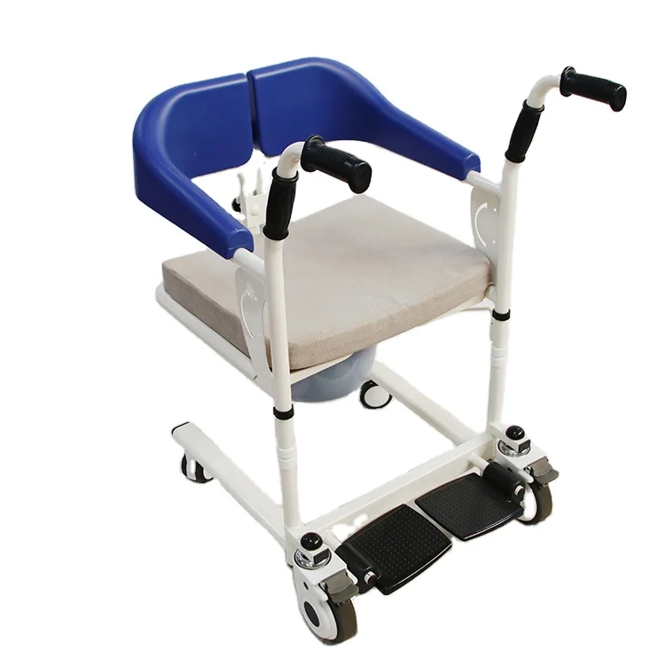

Waterproof Commode Chair Lift Commode Wheelchair Patient Transfer Chair