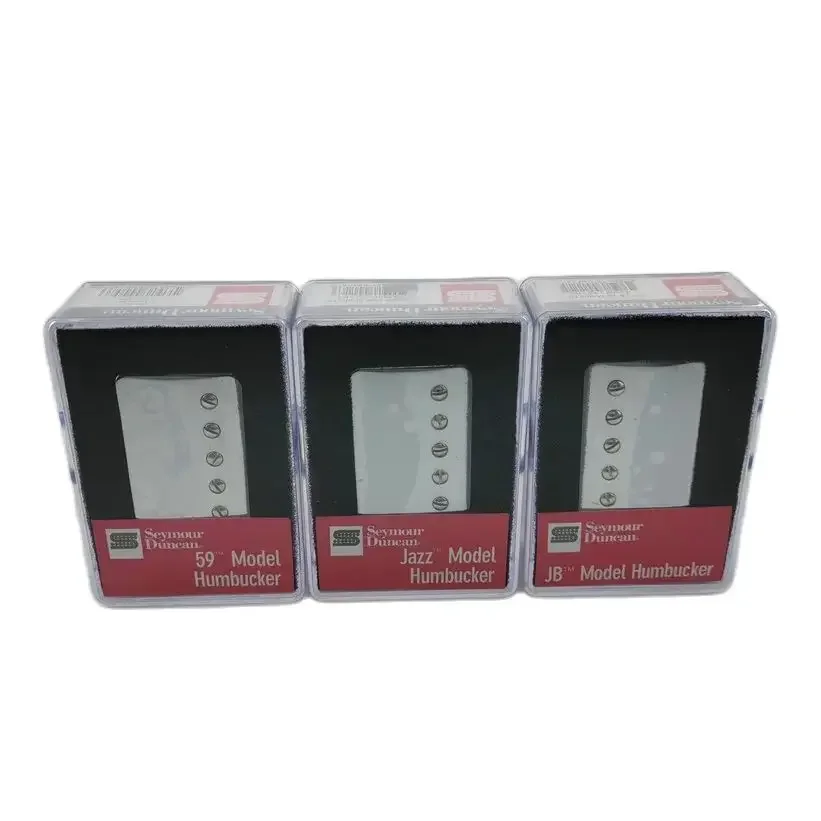 Pastillas de guitarra eléctrica cromadas SH1n 59 y SH-4 JB Humbucker Pickup 4C