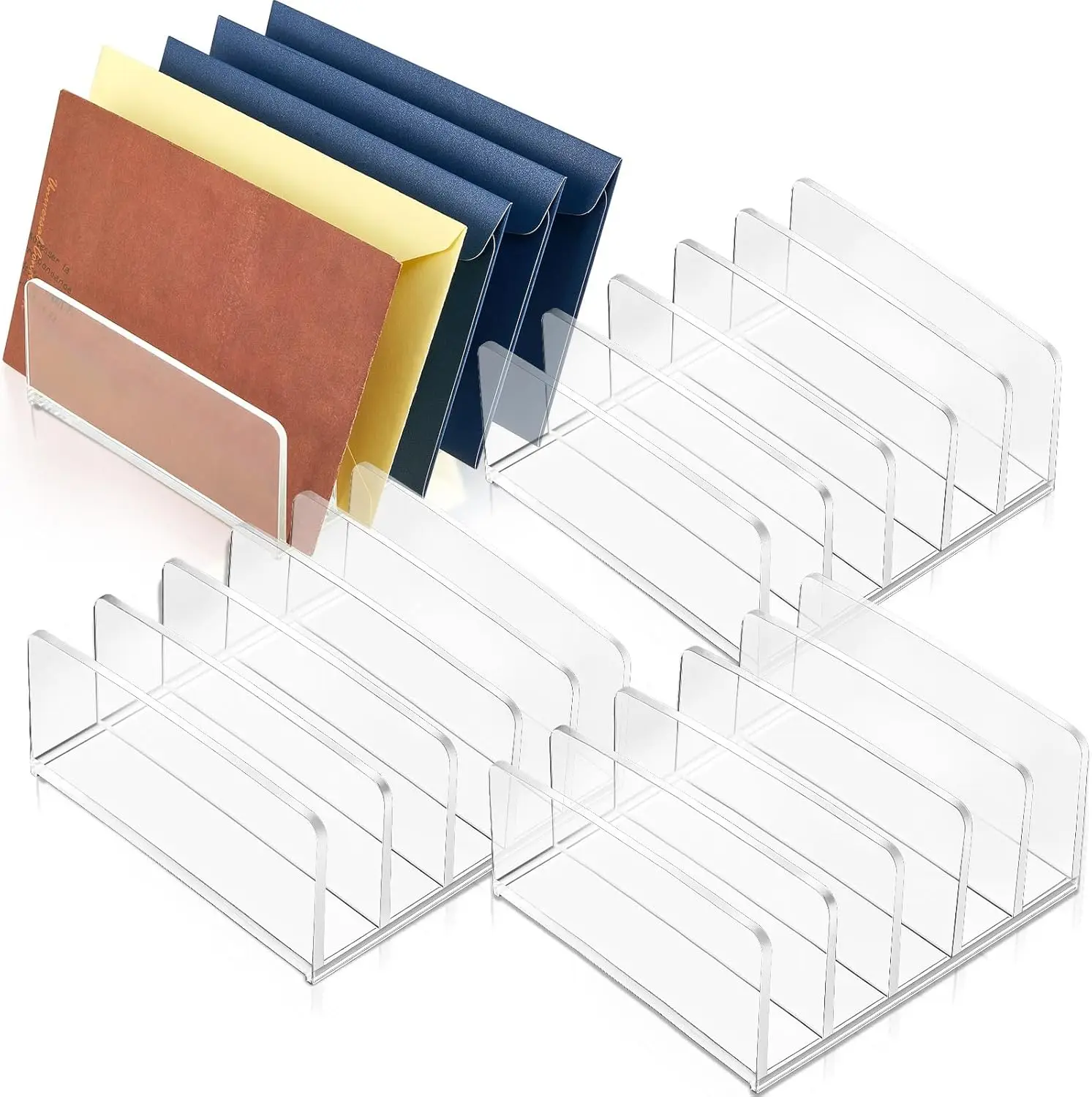 plateau-d'argent-en-acrylique-4-pieces-organisateur-de-courrier-transparent-avec-5-emplacements