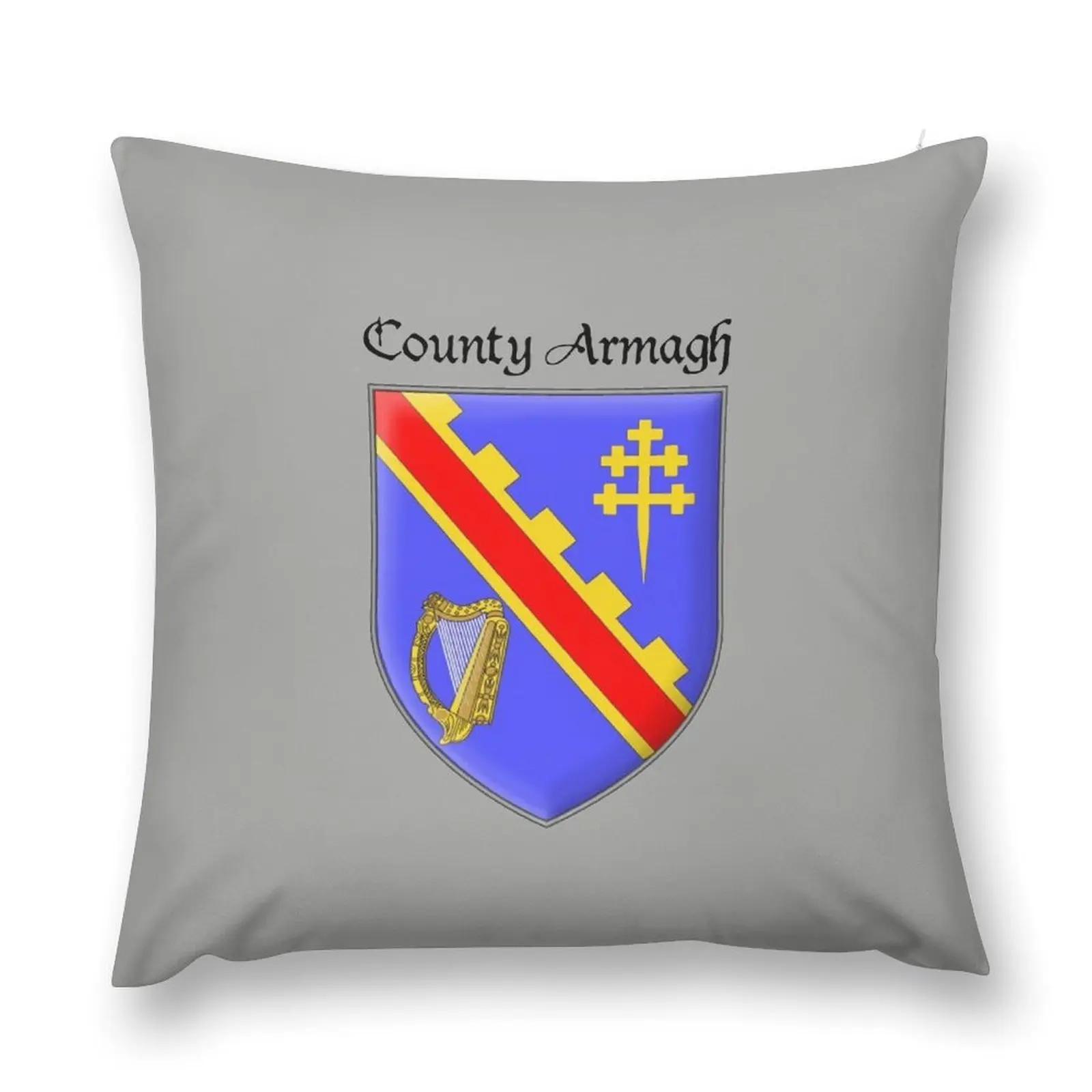 County Armagh Ancient Crest Throw Pillow christmas decorations for home 2025 Decorative Cover For Living Room pillow