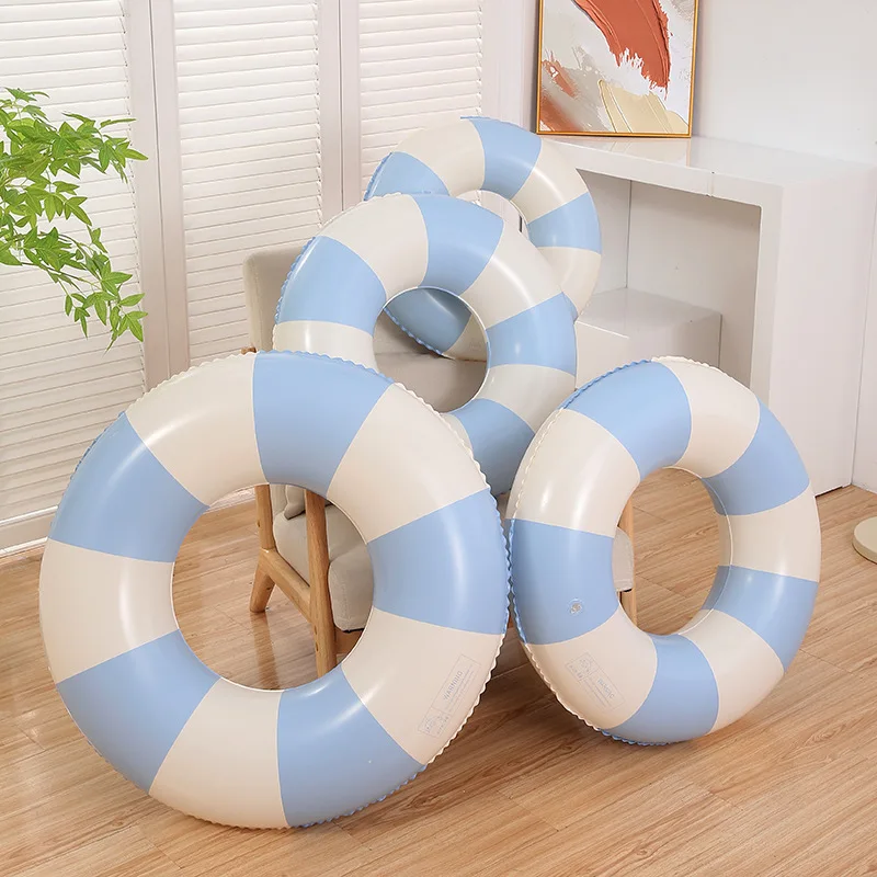 

Factory Striped Model Swimming Ring for Adults and Children Made of Durable PVC for Pool Usage for Water Sports and Recreation