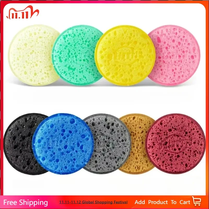

Multi Purpose Circular Edge Pressing High Foam Sponge for Kitchen Cleaning Seaweed Sponge for Car Washing and Polishing