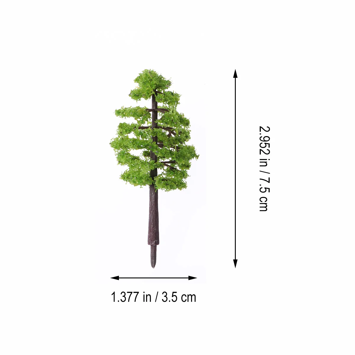 

10pcs Simulation Tree Mini Garden Decorations For Terrarium Micro Landscape Diy Succulent Accessories Incense Tree Ornament