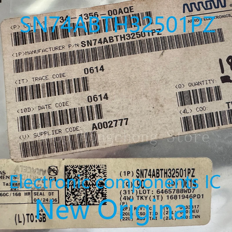 New Original SN74ABTH32501PZ SN74ABTH32501 Bus XCVR Dual 36-CH 3-ST 100-Pin LQFP Tray IC 1PCS