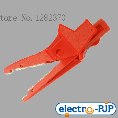 [SA] Germany imports large jack-safe insulation 4mm crocodile clip Safety Alligator Clips  --10PCS/LOT