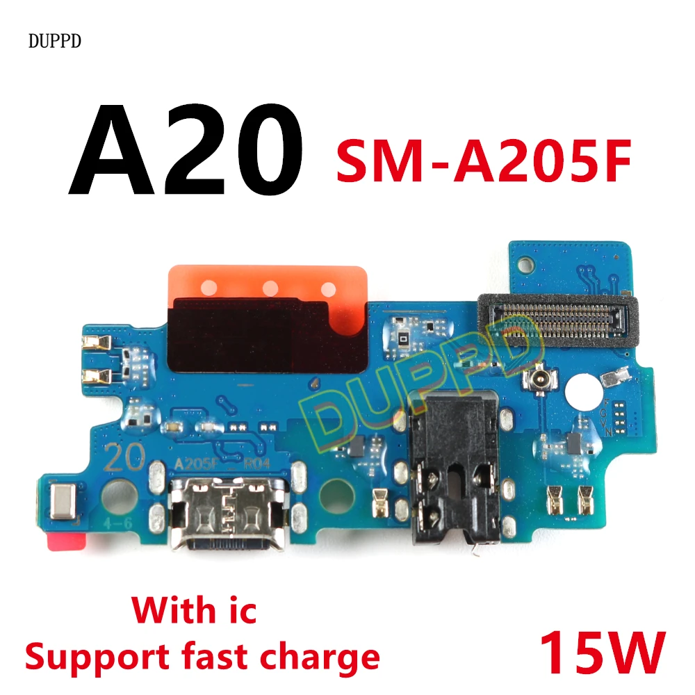 

USB Fast Charging Port Connector Board Dock Charger Flex Cable For Samsung Galaxy A20 SM-A205F A205