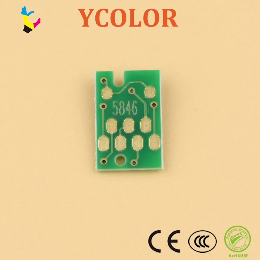 30 adet T5846 Çip Tek Kullanımlık Tek Kullanımlık Yazıcı Cipsleri Epson PM200 PM240 PM260 PM280 PM290 PM225 PM300 Baskı Ic Parçaları