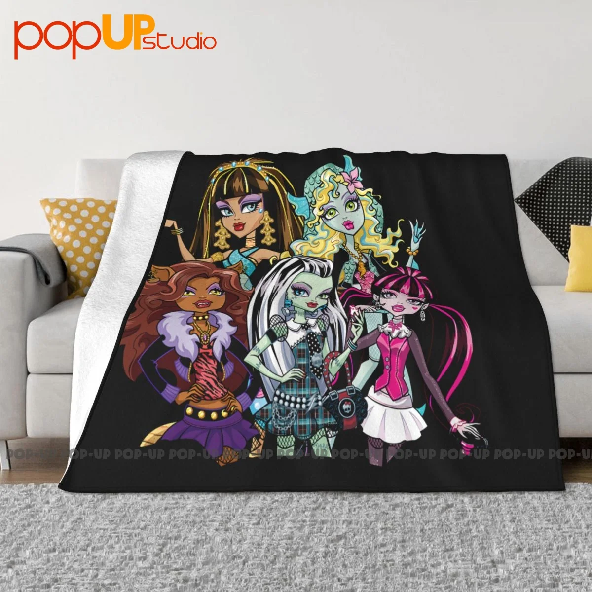 Teen Wolf Monster High Core Girls Blanket Sheet Sofa Bed On The Sofa Skin Friendly Camping Blanket