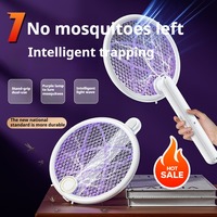 3200V Foldable Electric Mosquito Killer USB Rechargeable Night-time Purple Light  Attracting Automatic Mosquito Killers Device