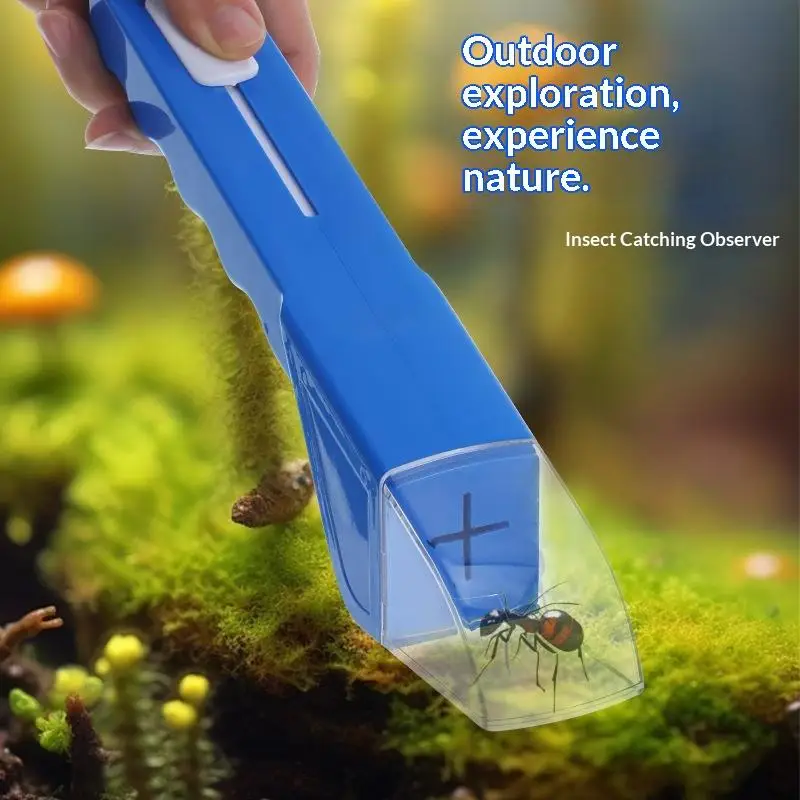 New Portable  Trap Catching Handheld  Catcher Bee  Clip Bee Cockroach Spider Tool Handheld Bugs Catching Tool