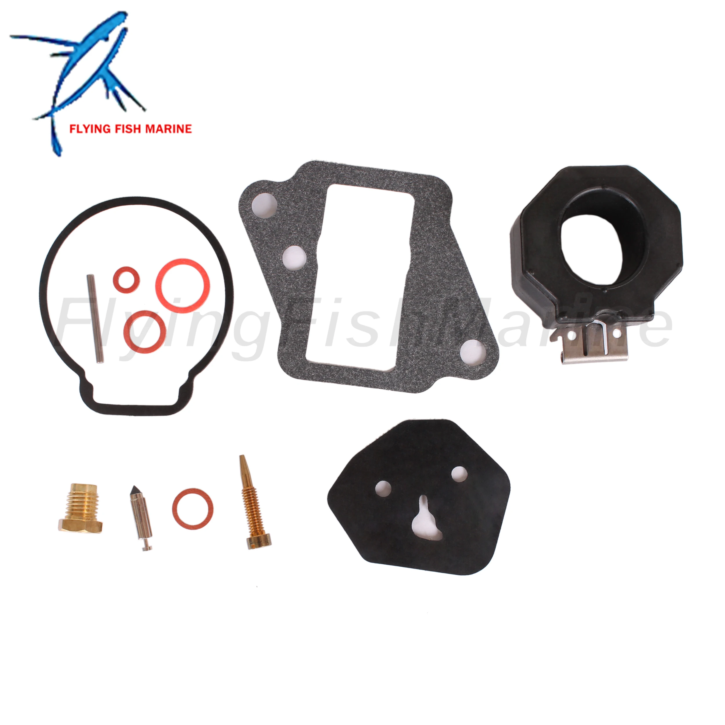 

Outboard Engine 6E7-W0093-01 6E7-W0093-02 6E7-W0093-03 6E7-W0093-04 Carburetor Repair Kit for Yamaha Boat Motor 9.9HP 15HP, Sier