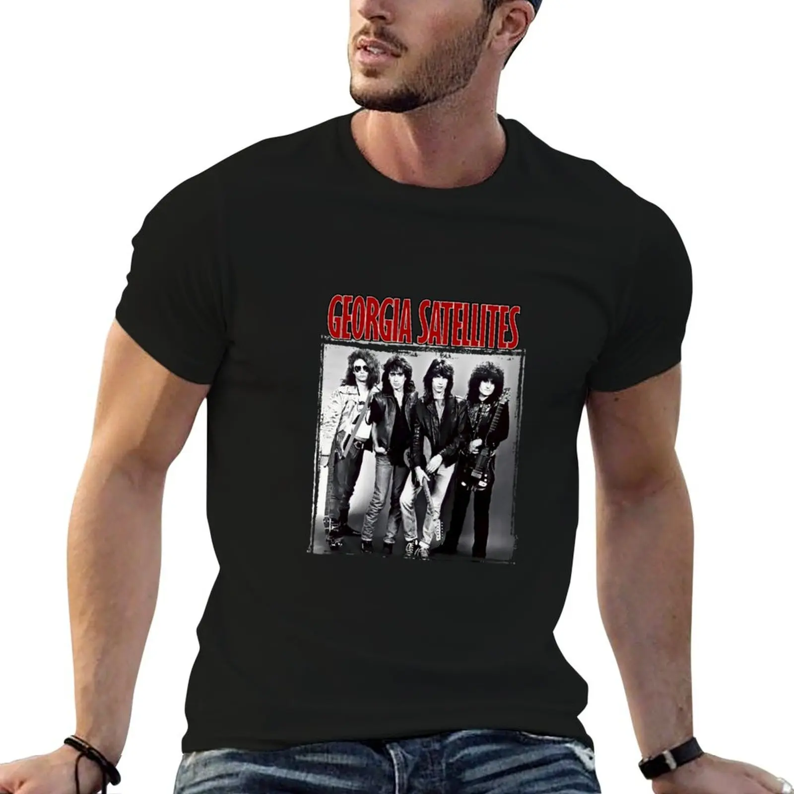 

Satellites man T-Shirt t shirts high Georgia brand man tshirt quality luxury