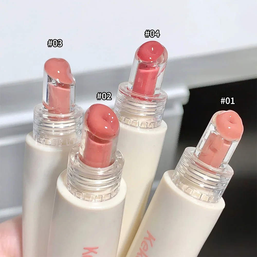 4Colors Mirror Lip Gloss Crystal Jelly Liquid Lipstick Waterproof Lasting Sexy Tint Lip Plumper Non-stick Cup Lips Glaze Makeup