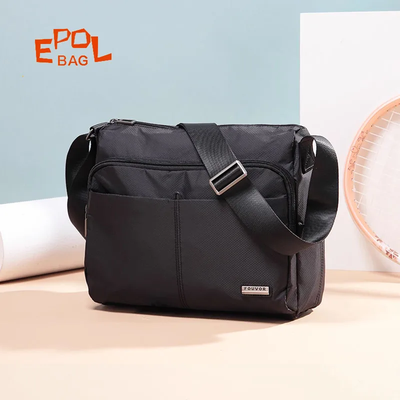 

EPOL Sports Crossbody Bags Women 2025 New Oxford Cloth Lightweight Shoulder Bags Large Capacity Canvas Messenger Bag 2961-05
