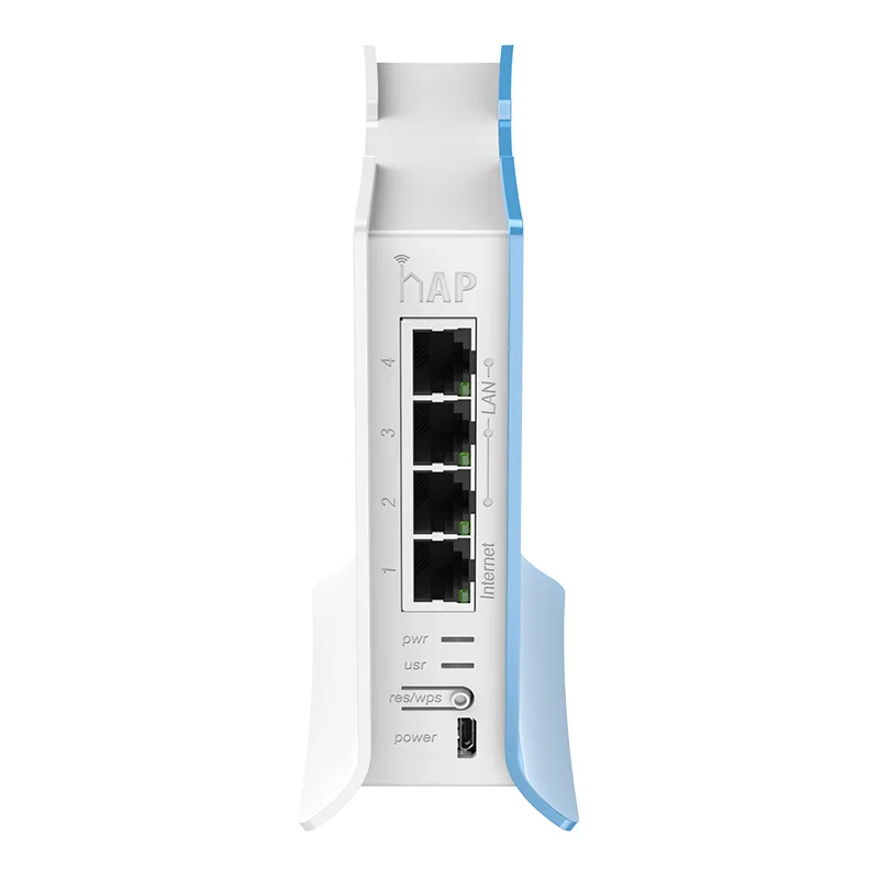 MikroTik hAP lite TC Home AP With 4 Ethernet Ports And A colorful Enclosure RB941-2nD-TC With Dual Chain 2.4GHz Onboard Wireless