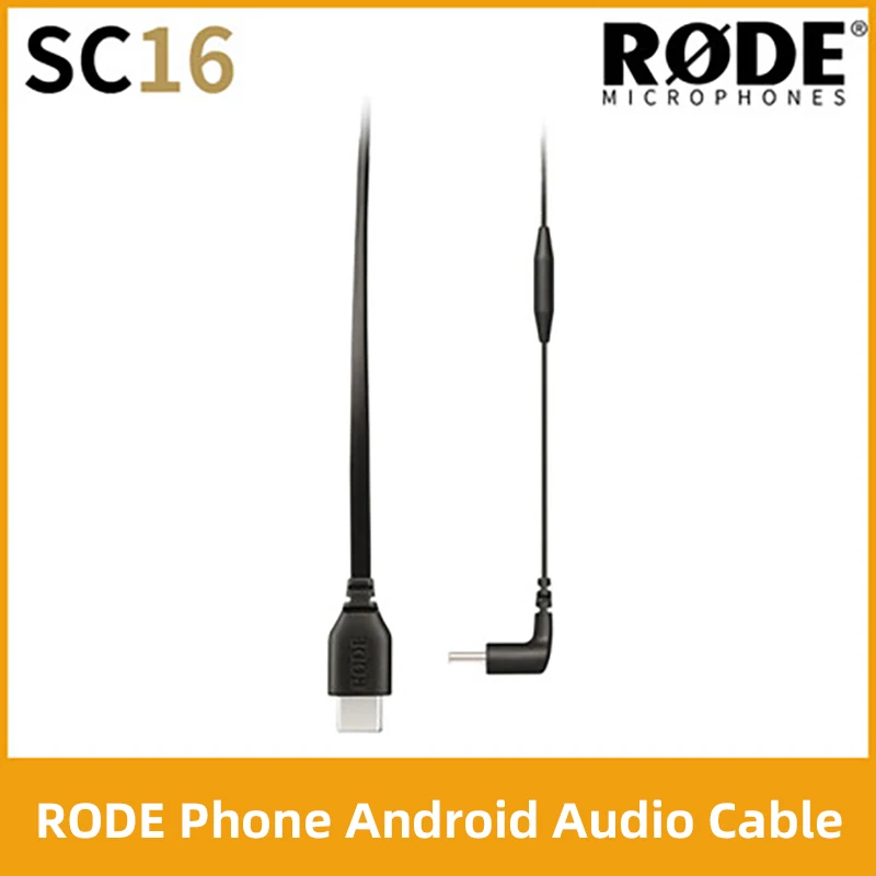 RODE SC15 SC16 SC11 DCS-1Cable Adapter Connector USB-C to Type-C  Lightning Cable for iPhone Android Smartphone Microphone Cable