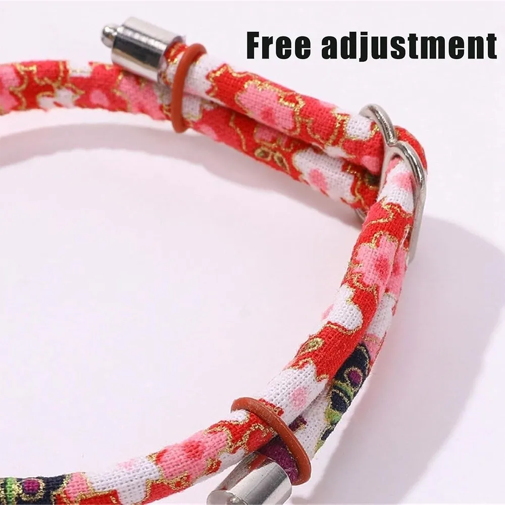 Natural Insect Repellent Camphor Wood Flea & Tick Collar Insect Prevention Adjustable Cat Necklace Anti-mosquito Universal