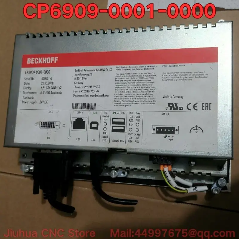 Second-hand CP6909-0001-0000 touch screen function test normally requires negotiated price Latest prices for August 2026