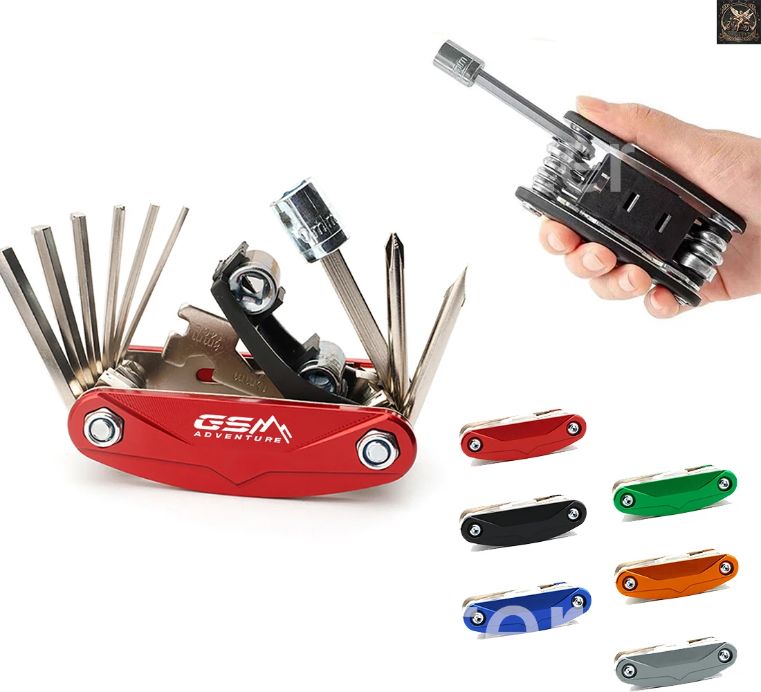 

16 In 1 Conbination Tool For BMW GS ADVENTURE 1250 1200 Repair Screwdriver Set Tool Multifunctional Tool Motocycle Accessories