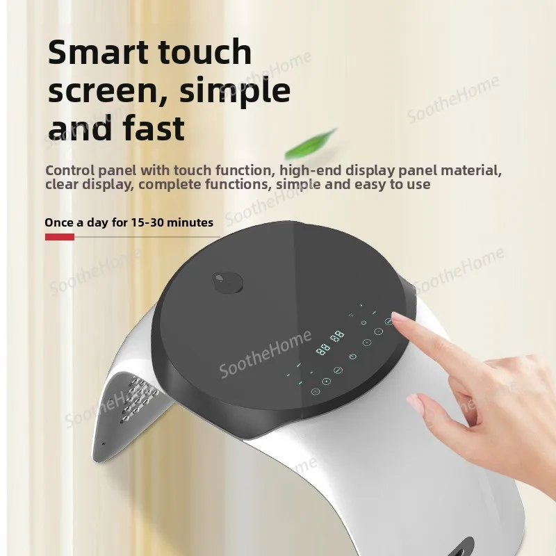 Photorejuvenation Device with Spray & Heating Function, Smart 7-Color Beauty Spectrometer for Wrinkle Reduction & Skin Renewal