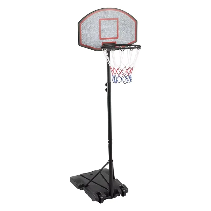 

Portable Basketball Hoop Stable Base Adjustable Height for Kids and Adults Indoor Outdoor