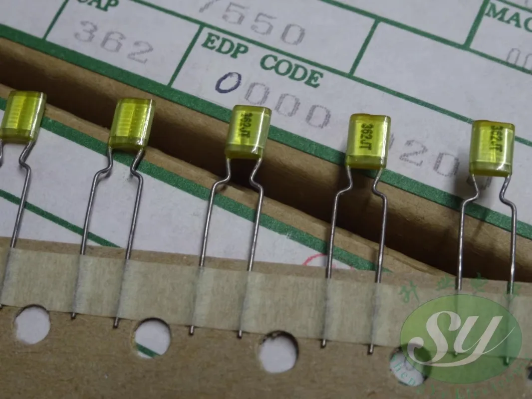 

50PCS NIS 0.0036uf/50v 3.6nf 3600pf 3n6 362 New audio capacitor AMZV