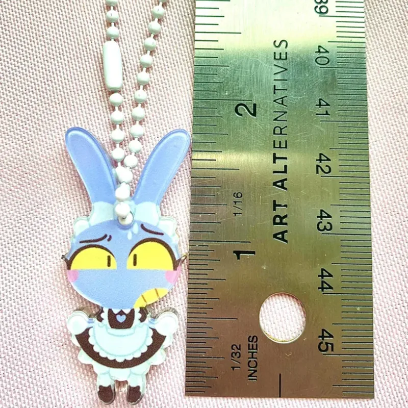 خادمة جاكس كاندي سحر الاكريليك سلاسل المفاتيح، لطيف الكرتون لعبة شخصية قلادة