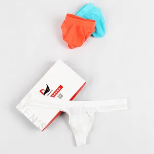 Feste Männer G Schnüre Tanga Seideneis sexy schwule Sissy Tanga Hombre Jockstrap Penisbeutel Feine Kleidung Innenarmer Männer 10 Hauptverkäufe Sissy Höschen - №7
