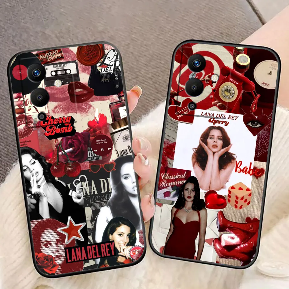 Singer Poster Lana Del Rey Phone Case For Infinix ZERO TECNO CAMON SPARK 20 30 30S 40 POVA 5 6 7 POP SMAR 8 9 10 DIY Shell Cover