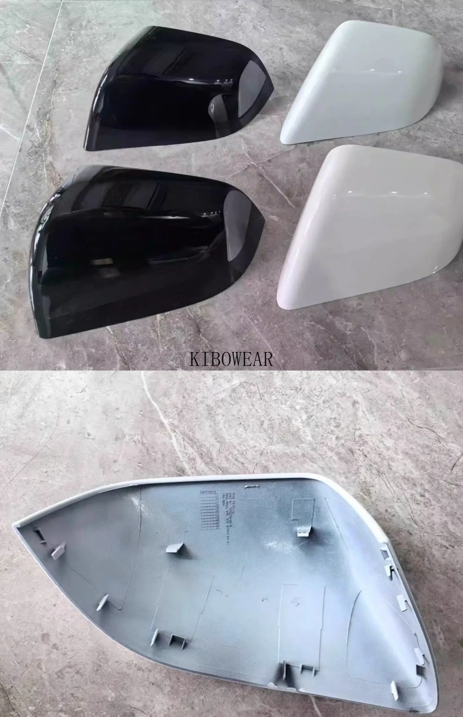 Tesla Model 3 2017-2023 Side Mirror Frame Bottom Glass Cover 22873025 22873026 - Image 5