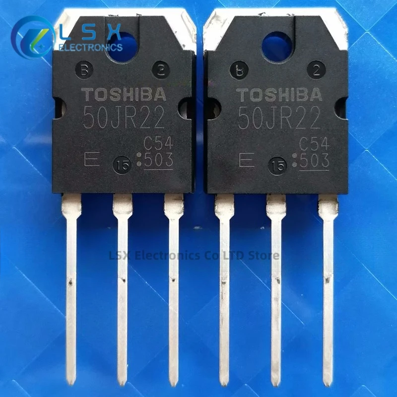 10PCS 50JR22 GT50JR22 GT50JR22 50JR21 50A600V Commonly used IGBT Field Effect Single Tube TO-3P Package Brand New and Original