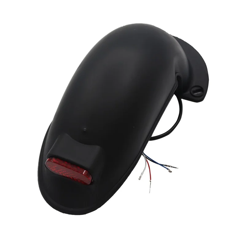 Universal Front / Rear Fender With Light (Brake Light) For Electric Scooter Is Applicable To KUGOO M4 The Same 10 Inch Electri