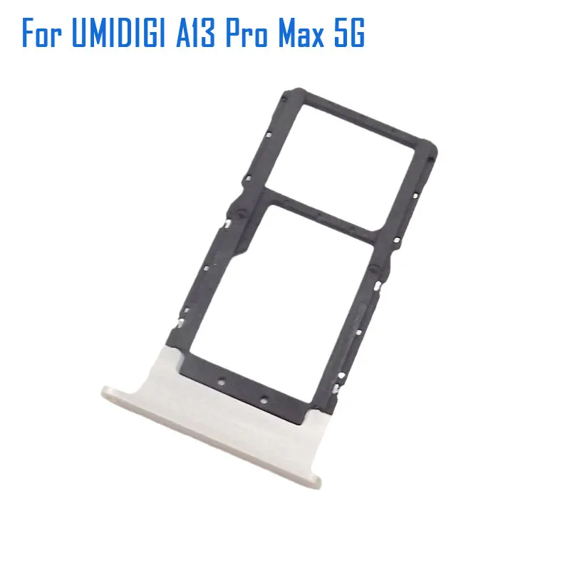 Nowy oryginalny Umidigi A13 Pro Max taca kart SIM gniazdo tacka na karty Sim Adapter akcesoria zamienne dla Umidigi A13 Pro Max 5G