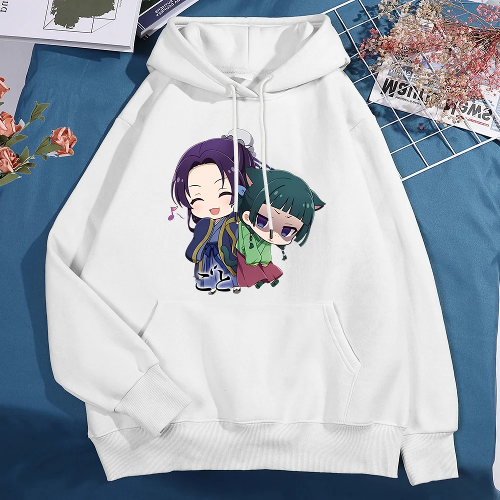 

New AnimeThe Apothecary Diaries Hoodies Cute Maomao Printing Hoodies Loose Sweatshirt Women Men Personality Casual Long Sleeve