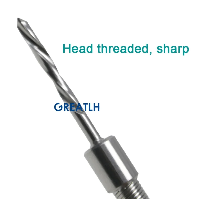 3.2mm Flexible Drill Bit Soft Drill Orthopedic Bone Drill Bit Pet Orthopedic Instrument Stainless Steel pet