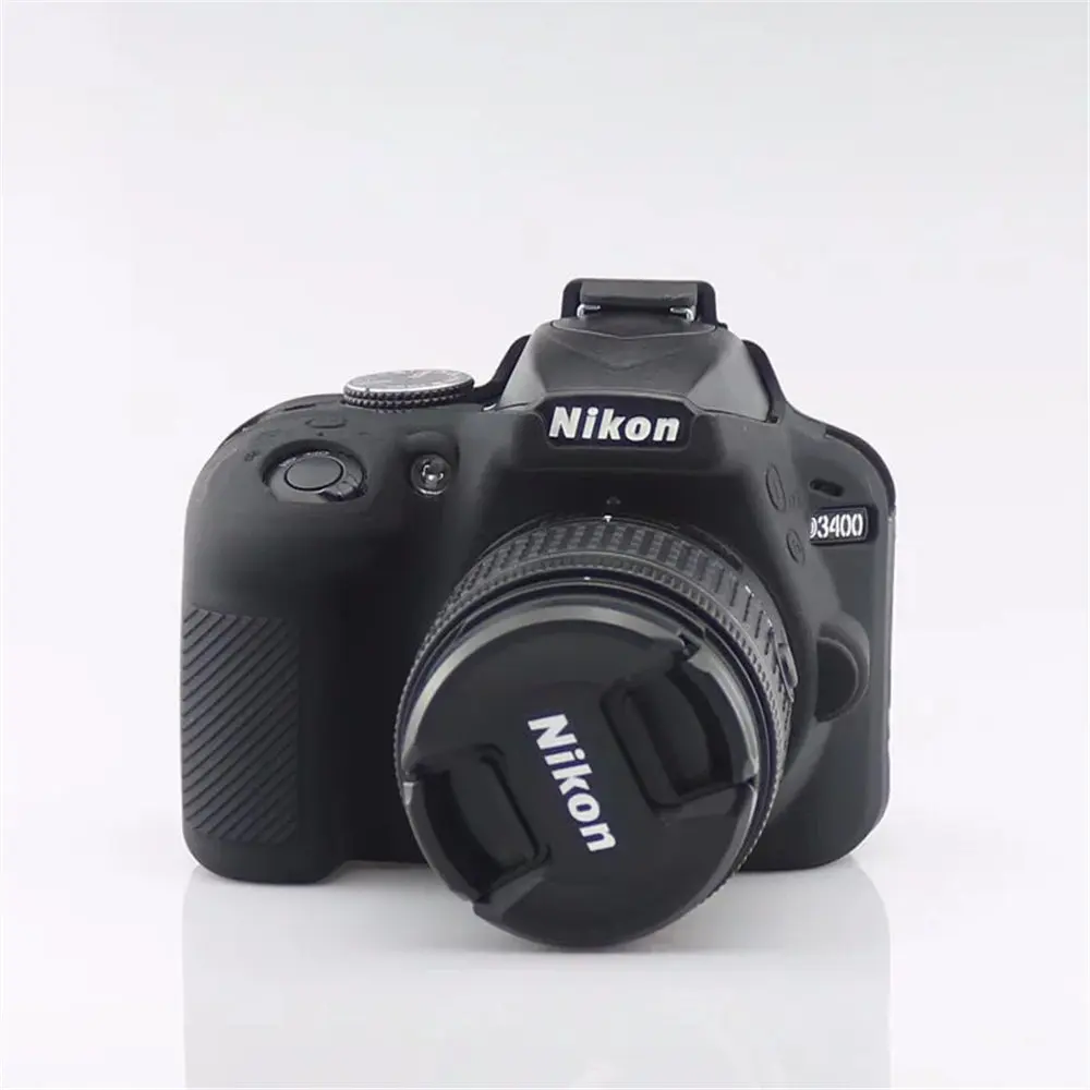 Body Case For Nikon D750 D780 D7000 D850 D810 D7500 D600 D610 D5100 D5200 D7200 D5500 D5600 D3300 D3400 D3500 Soft Silicone