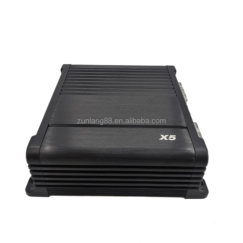High Quality 500W RMS 1 Ohm Class D Monoblock Car Subwoofer AMP 12V Car Amplifier with 1500W Crossover for Tiguan Golf Models