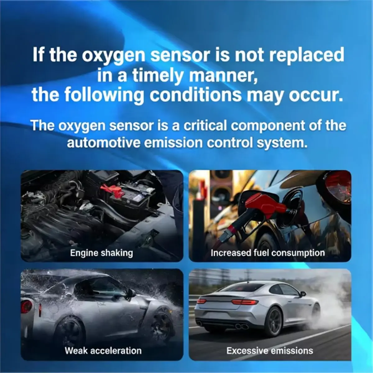 22641-AA360 Automotive Oxygen Sensor Front Oxygen Sensor Probe is Suitable for 2006 2.0 Front Oxygen Sensor Post-Oxygen