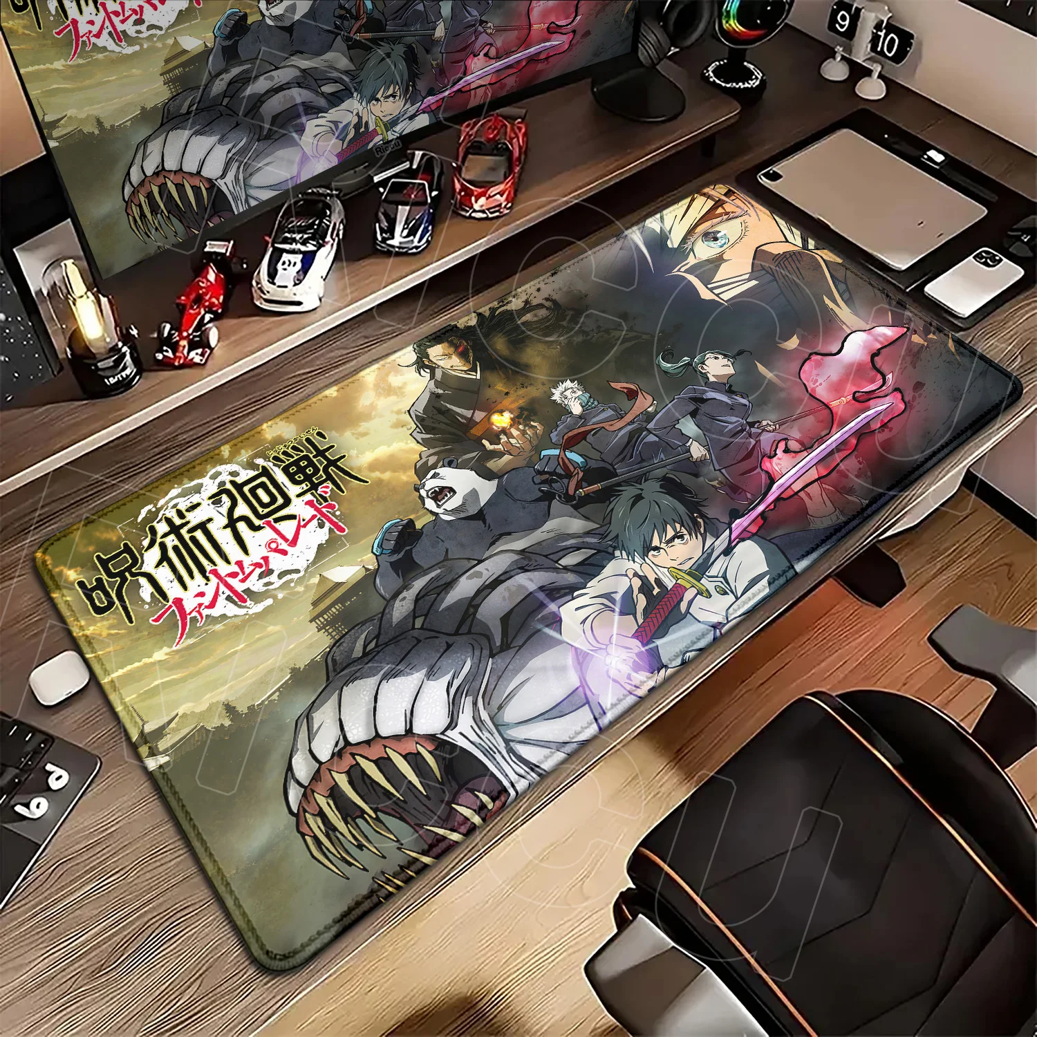 

Anime Jujutsu Kaisen Gojo Satoru Large Mouse Pad XXL Laptop Gaming Office Accessories HD Print Natural Rubber Extended Table Mat